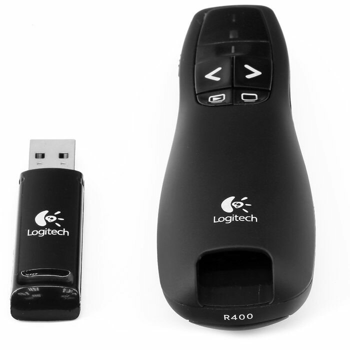 Презентер Logitech Wireless Presenter R400 Black USB