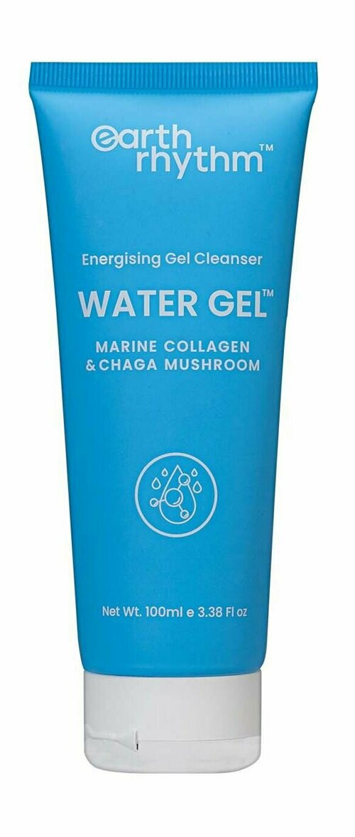 Бодрящий очищающий гель для лица с морской водой и чагой / Earth Rhythm Water Gel Energising Gel Cleanser