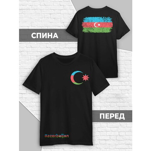 фото Футболка, размер 3xl (56-58), черный printech