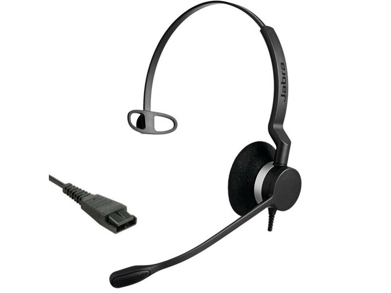 Гарнитура JABRA BIZ 2300 Duo NC, для контактных центров, накладные, черный [2309-820-104] - фото №10