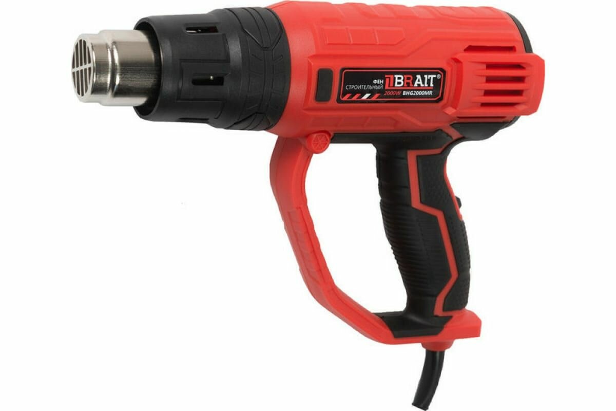 фото Строительный фен BRAIT BHG2000MR электроинструмент, подарок на день рождения мужчине, любимому, папе, дедушке, парню