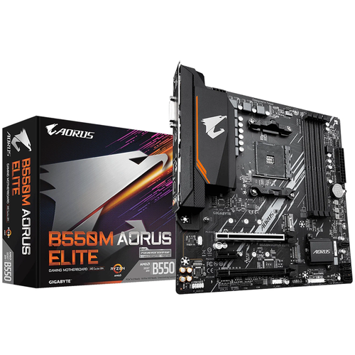 Материнская плата GIGABYTE AORUS Elite B550M