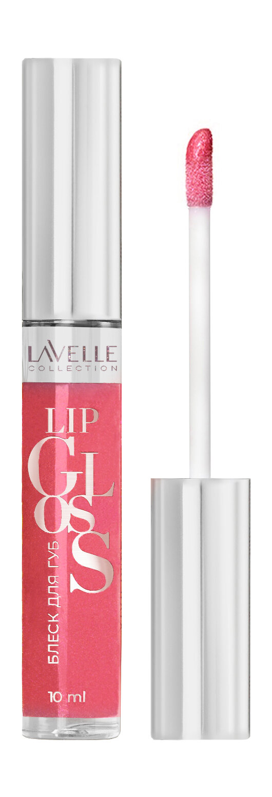 LAVELLE COLLECTION Блеск для губ Lip Gloss Silver, 10 мл, 48 чайная роза