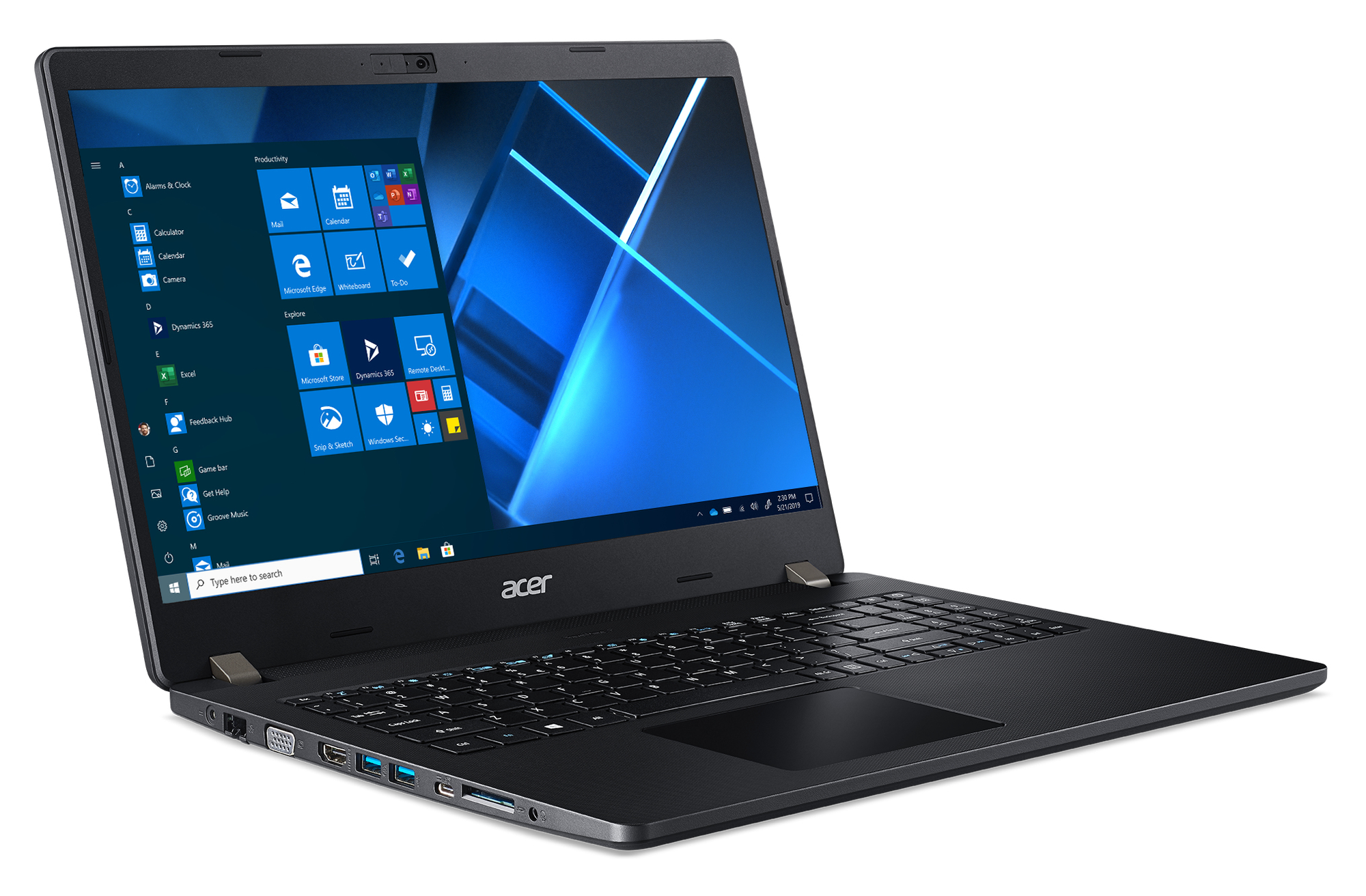 Ноутбук Acer TravelMate P2 TMP215-53-391C, 15.6" (1920x1080) IPS/Intel Core i3-1115G4/8ГБ DDR4/256ГБ SSD/UHD Graphics/Без ОС, черный (NX. VPVEP.00K)