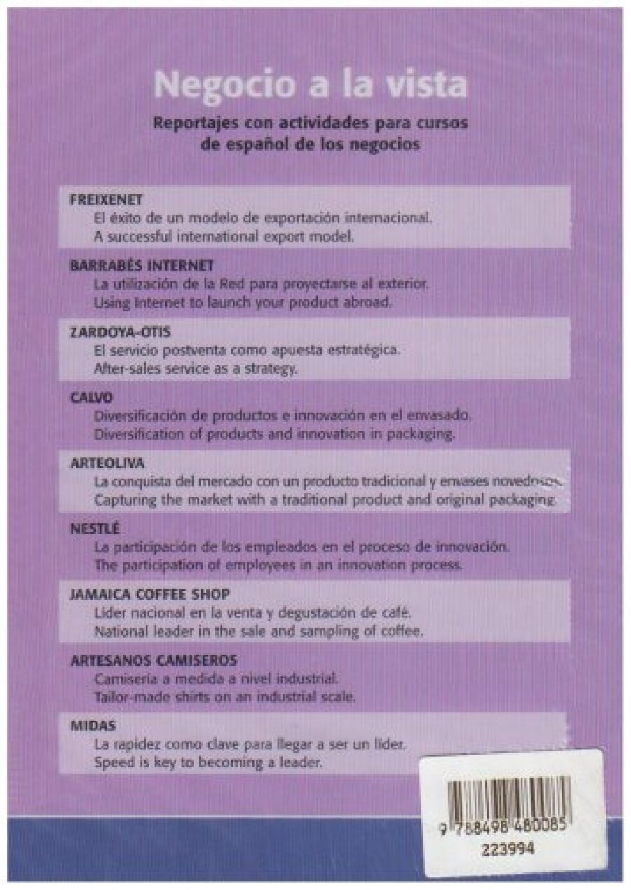 Negocio a la vista Libro (Pablo Bonell Goytisolo; Marisa De Prada Segovia; Carlos Schmidt Foо) - фото №1