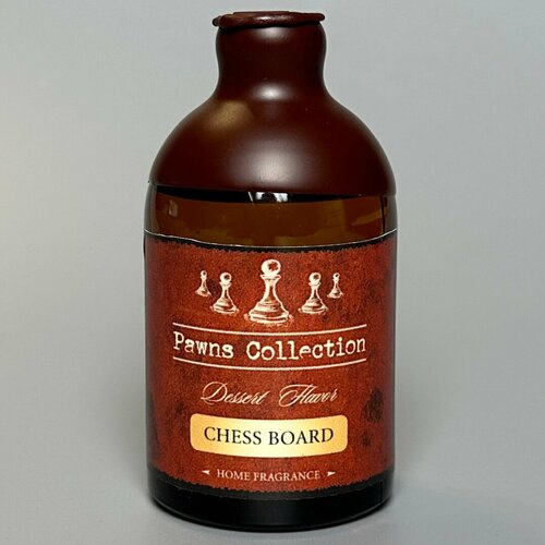 Аромадиффузор с палочками CHESS BOARD (NEW) 200 мл, ароматизатор для дома Pawns Collection ручной работы