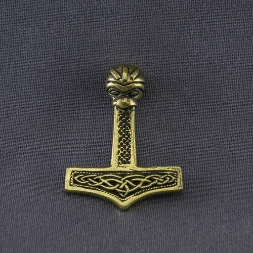 фото Подвеска на браслет артель мастер, желтый, коричневый