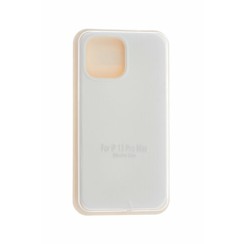 Чехол-накладка для iPhone 13 Pro Max VEGLAS SILICONE CASE NL закрытый белый (9)