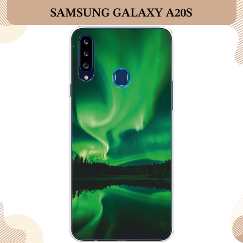 Силиконовый чехол Ночные пейзажи 7 на Samsung Galaxy A20s / Самсунг Галакси A20s пластиковый чехол ночные пейзажи 9 на samsung galaxy alpha самсунг галакси альфа