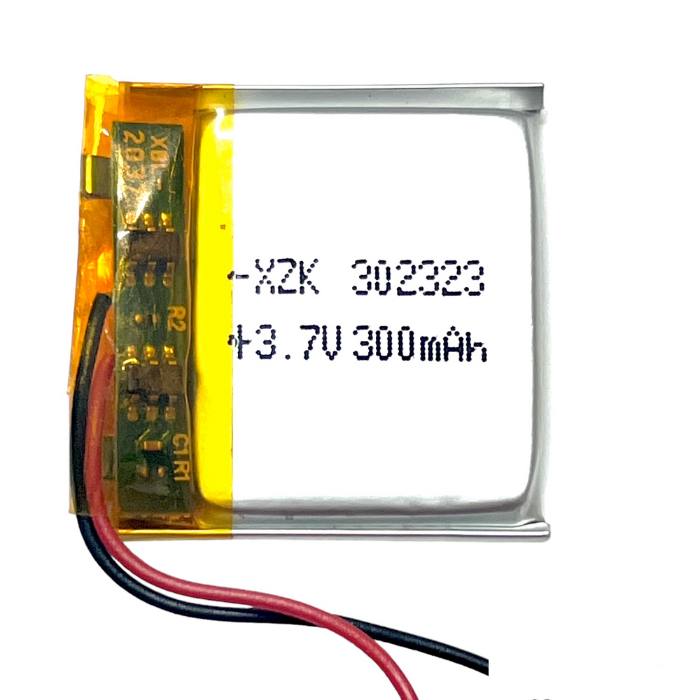 Аккумулятор (батарея) 302323 300mah 37v (23х23х3 мм)