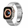 Титановый блочный ремешок с застежкой для Apple Watch 42-44-45-49 mm, Series 1-9, SE, Ultra / Браслет для умных смарт часов Эпл Вотч 42/44/45/49 мм
