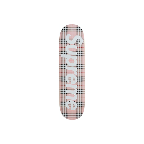 Supreme Burberry Skateboard Deck Pink (Р.) supreme fist skateboard deck red