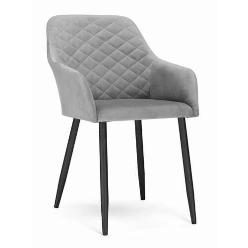 Кресло Стив темно-серый / черный