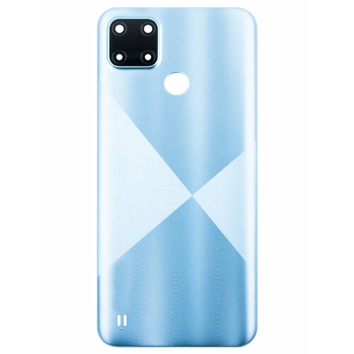 Задняя крышка для Realme C21Y (RMX3263) Голубой смартфон realme c21y 3 32 гб голубой