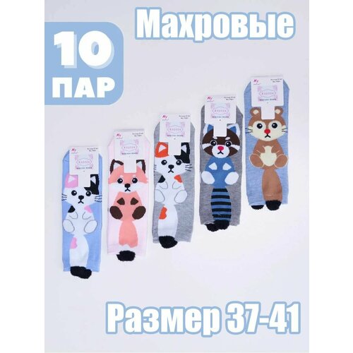 фото Носки , 10 пар, размер 37-41, мультиколор timosh