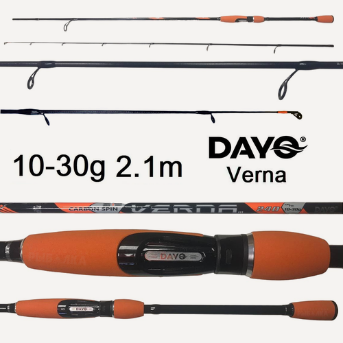 Изображение товара Спиннинг Dayo VERNA, тест 10-30гр, 210см