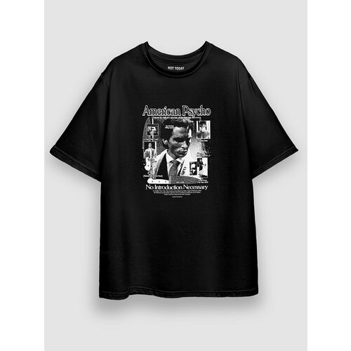 фото Футболка not today, размер l-xl, черный