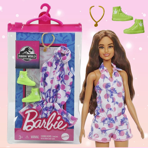 Одежда для кукол Одежда и аксессуары для куклы Барби Barbie стиль Динозавры