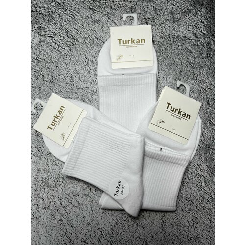 фото Носки , размер 36-41, белый нет бренда