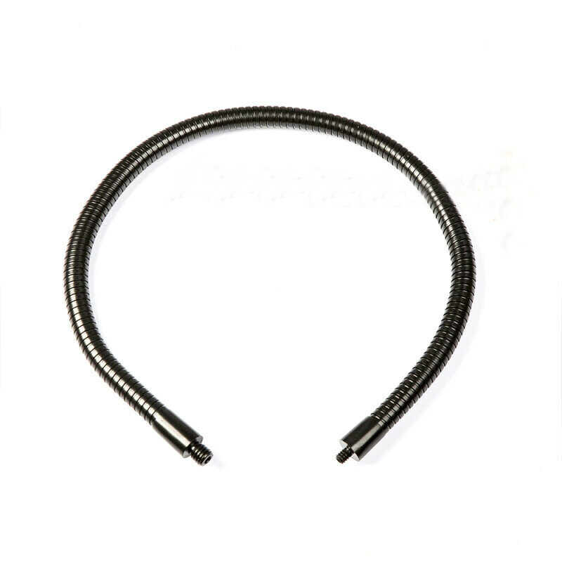 фото Металлическая гибкая штанга 55 см с двумя адаптерами 1/4 и 3/8 дюйма Fotokvant FLX-10