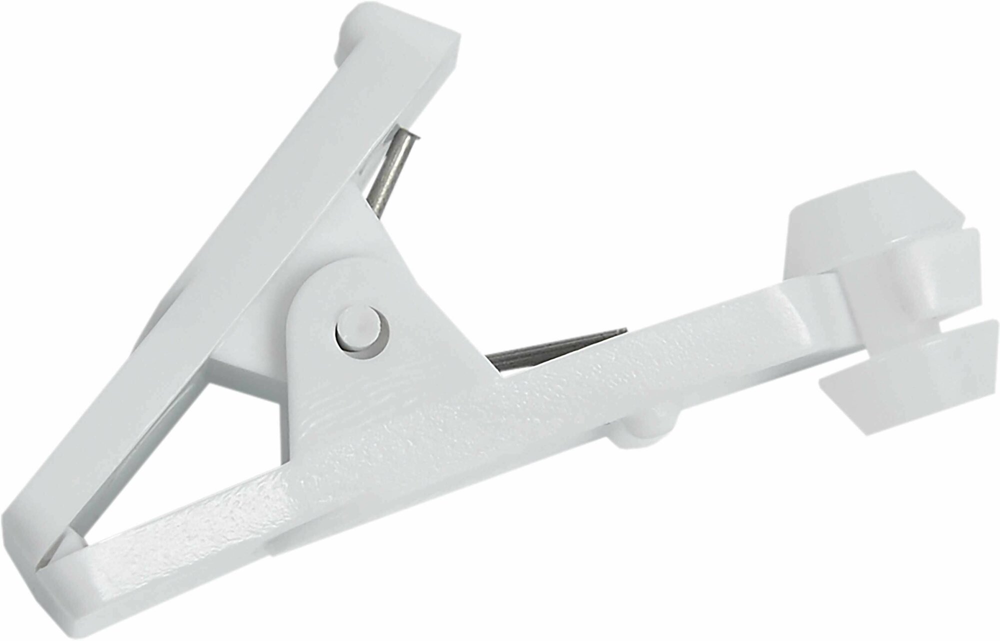 фото Зажим-ролик для штор на пластиковый потолочный карниз пластик цвет белый 20 шт.