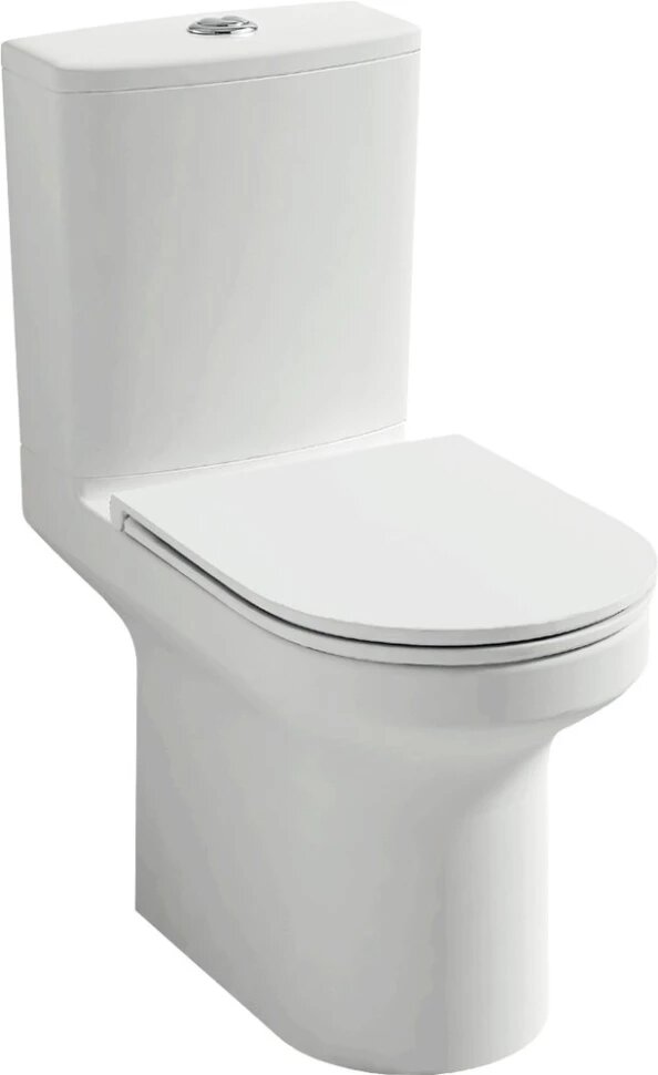 Унитаз-компакт Jacob Delafon Elite E20997-00 безободковый с сиденьем микролифт белый