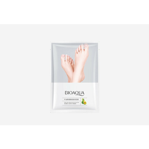 Питательная маска-носочки для ног BIOAQUA, с экстрактом авокадо 35мл