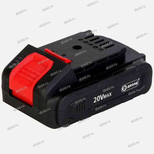 Изображение товара Батарея аккумуляторная универсальная 20В 2000мА, серия ЛИ-02С (семейка) "диолд"