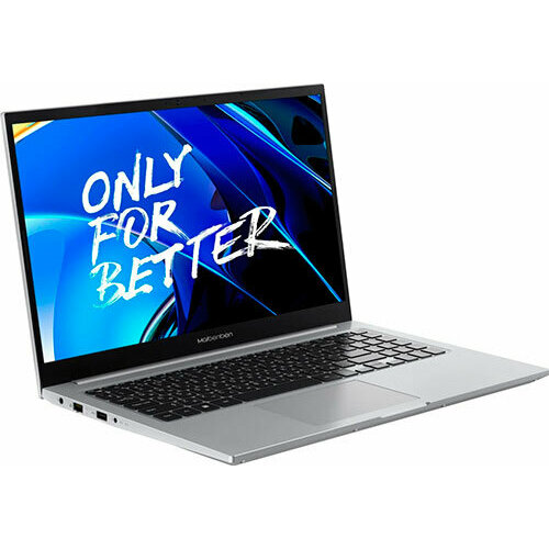 Ноутбук Maibenben M557 серебристый Ryzen 7 5700U16ГБ512ГБ SSDVega 8156 FHD IPSnoOS 5399000₽