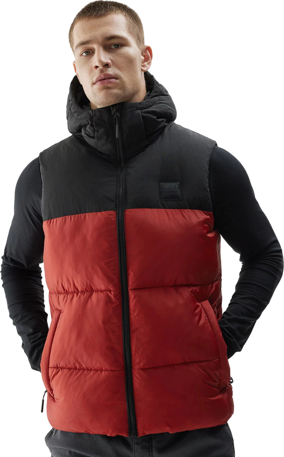 Жилет 4F, размер M, красный — фото 1