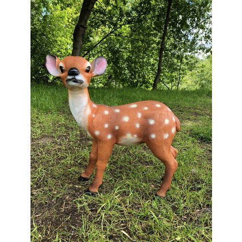 Садовая фигура Олененок стоячий 40*41