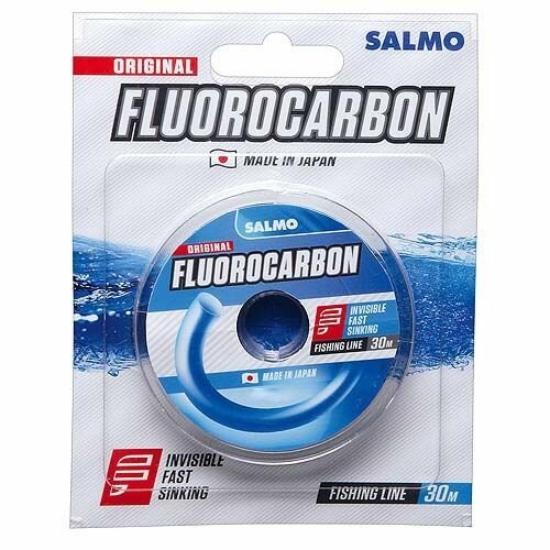 Леска Salmo FLUOROCARBON 30м 0.18мм 2.60кг