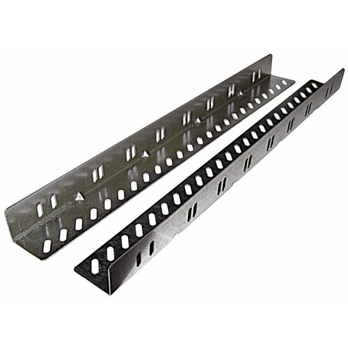 Комплект уголков опорных направляющие для напольных шкафов глубина 750 мм нагрузка до 150 кг 2424₽