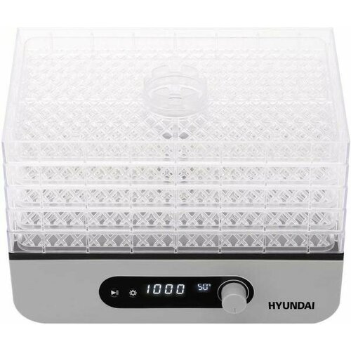 Сушилка для овощей и фруктов Hyundai HYDF-5033 серый 450900₽