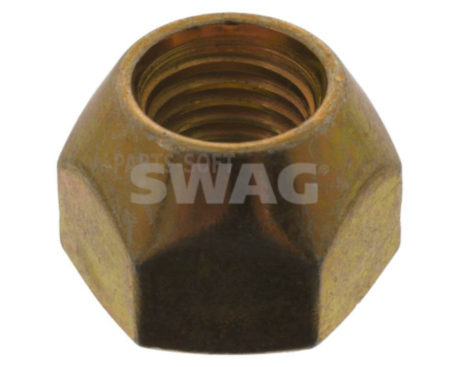 SWAG 80911939 80911939 гайка колесная SWAG ШАГ 1.5x12xH17.0x21 MR297927/9094201007 открытая