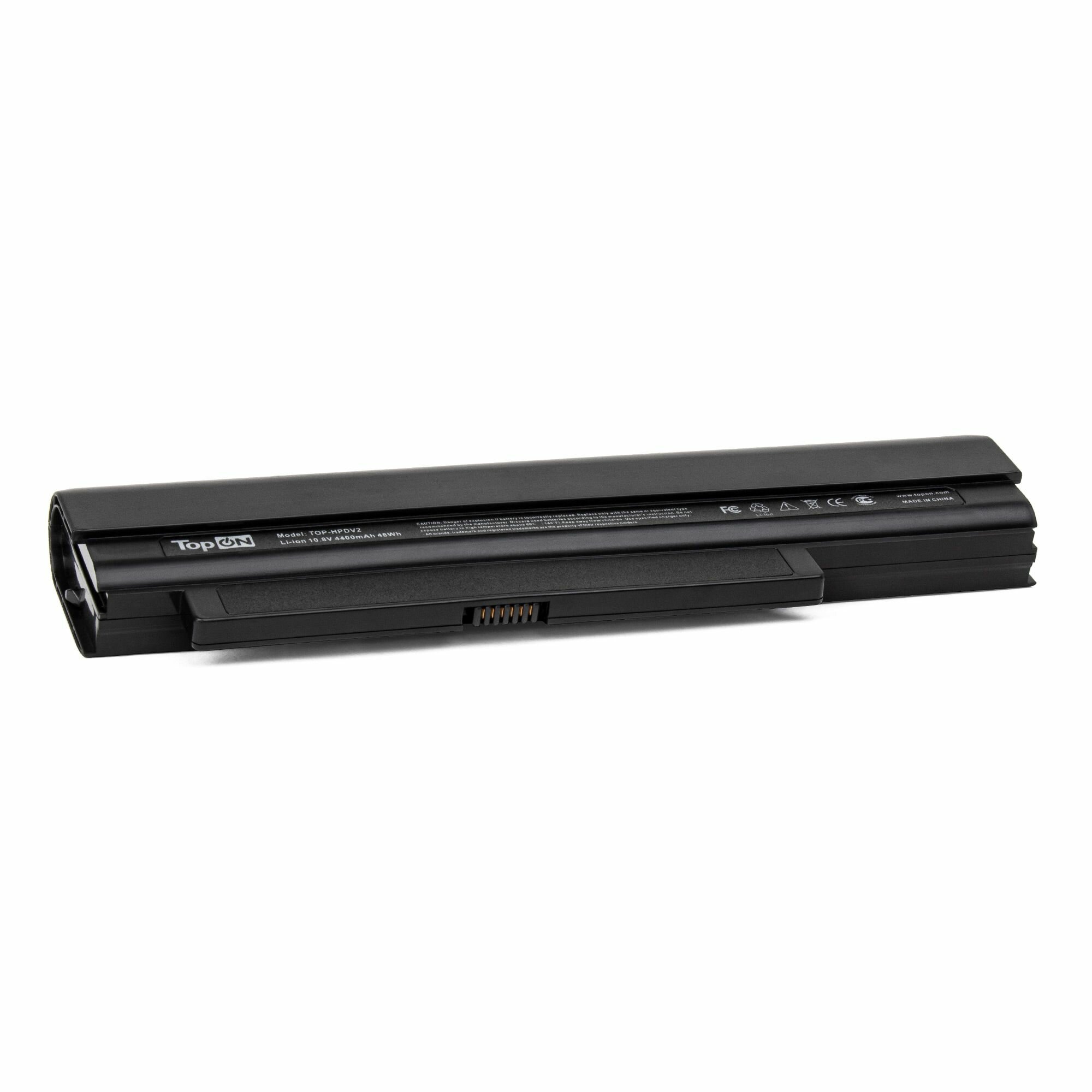 Аккумулятор TopON TOP-HPDV2 для HP Pavilion dv2, Pavilion dv2-1001, Pavilion dv2-1002 - 10.8V 4400mAh - фото №6