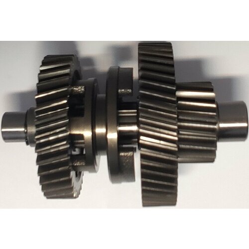 Вал КПП с шестернями (Т17, Т36, Т49); 162QMK