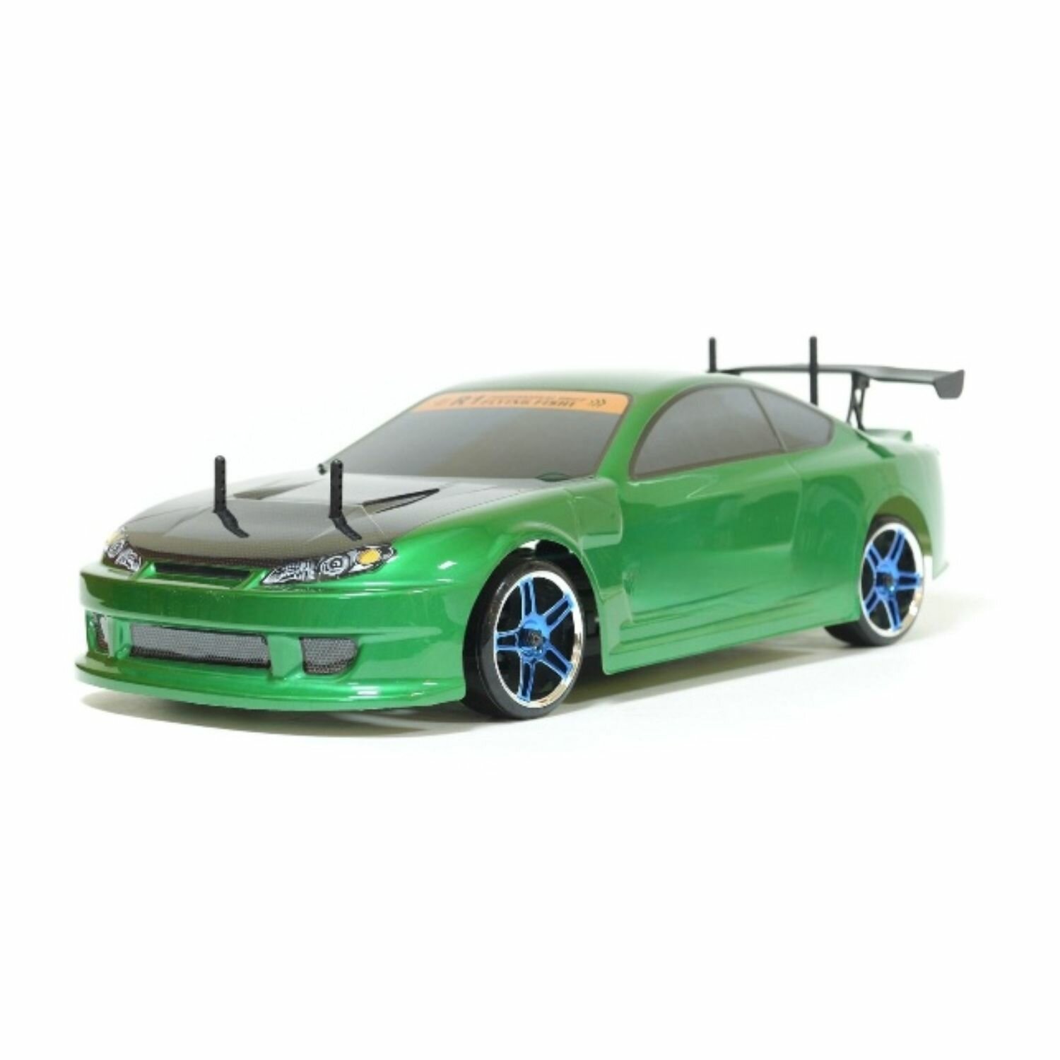 Радиоуправляемая машина для дрифта HSP Flying Fish 1 масштаб 1:10 4WD 2.4G Silvia S15 - 94123 12363 GREEN