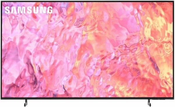 Телевизор Samsung QE65Q60CAU 2023 QLED, LED, HDR RU, черный