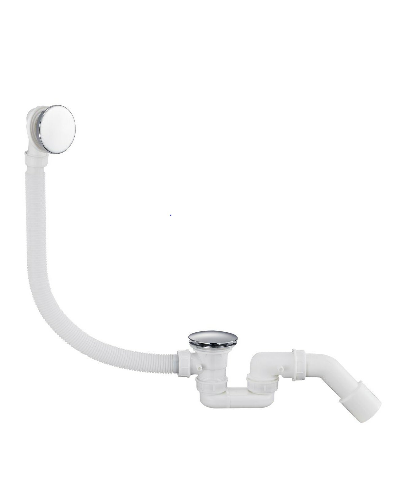 фото Слив-перелив автоматический для ванны и душа Grocenberg , никель