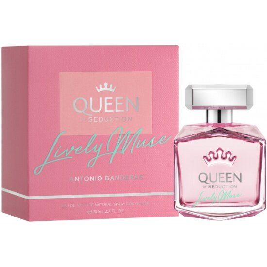 BANDERAS туалетная вода Queen of Seduction Lively Muse, 80 мл