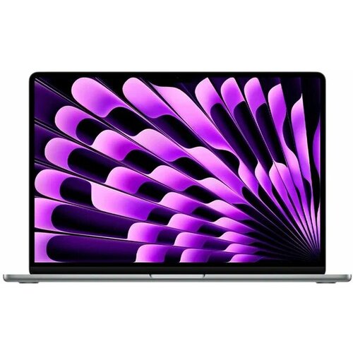 153 Ноутбук Apple MacBook Air 15 2024 2880x1864 Apple M3 RAM 8 ГБ SSD 256 ГБ Apple graphics 10-core macOS MRYM3 Space Gray русская раскладка гравировка 15599000₽