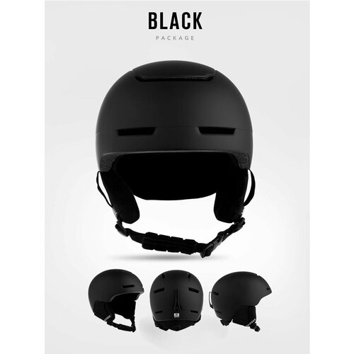 Шлем горнолыжный SKIFREE - S2 Black M