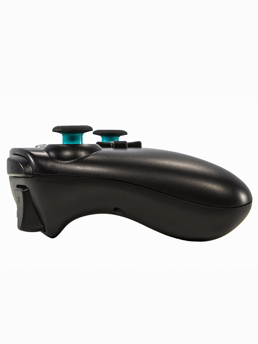 Геймпад Artplays NS65 для Nintendo Switch/PC, черно-бирюзовый (модель: N12-F, 2,4G, li-ion, NFC, dualvibro) — фото 1
