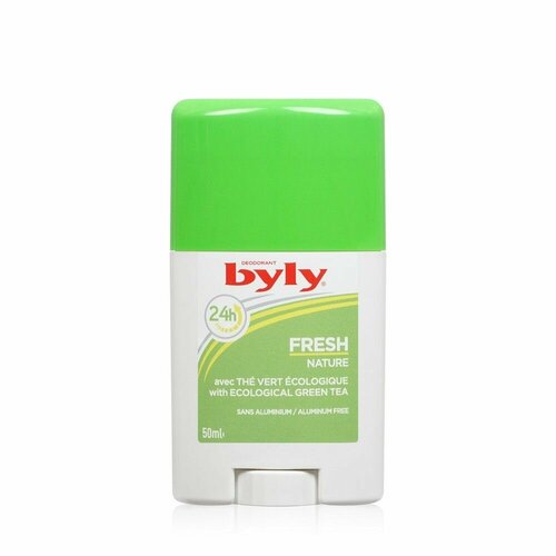 Дезодорант женский Byly Fresh Nature стик 50 мл schmidt s дезодорант бергамот и лайм стик 50 мл 1 шт