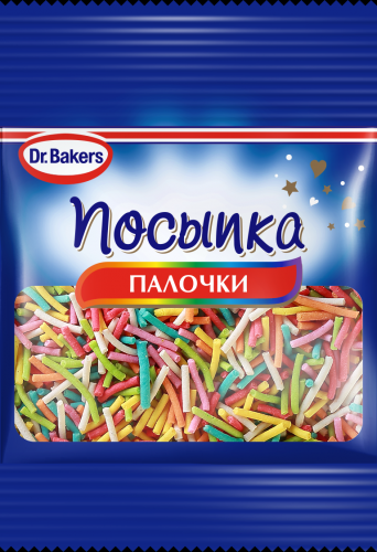 Посыпка Dr.bakers Палочки 10 г