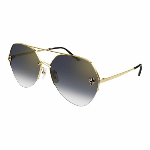 Солнцезащитные очки Cartier, золотой
