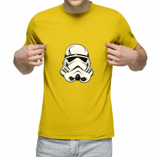 Футболка Us Basic, размер M, желтый держатель для геймпада exquisite gaming cable guy star wars stormtrooper