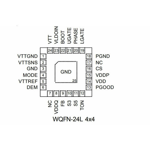 Микросхема RT8207AGQW DH=