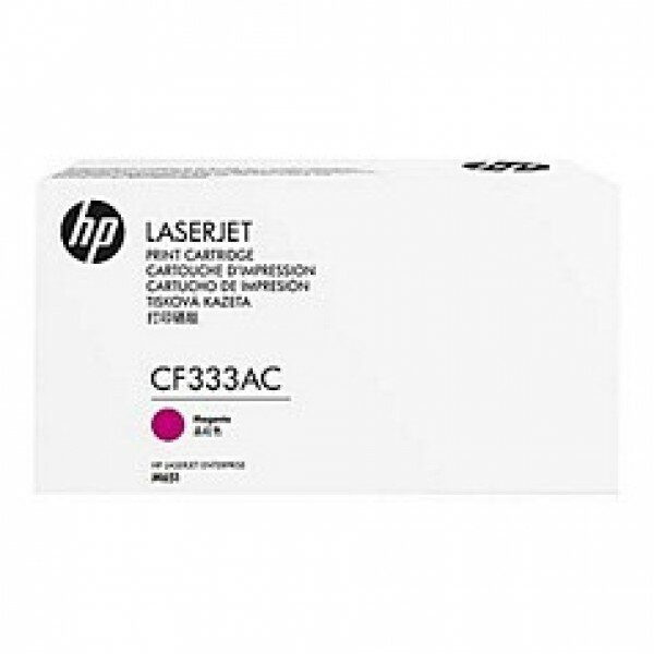 CF333AC / CF333A №654A Картридж пурпурный для HP Color LaserJet M651dn, Color LaserJet M651n и Color